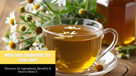 What Does Chamomile Tea Taste Like? Discover Its Ingredients, Benefits & How to Brew It