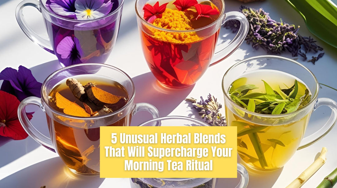 5 Unusual Herbal Blends That Will Supercharge Your Morning Tea Ritual