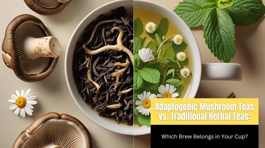 Adaptogenic Mushroom Teas vs. Traditional Herbal Teas: Which Brew Belongs in Your Cup?
