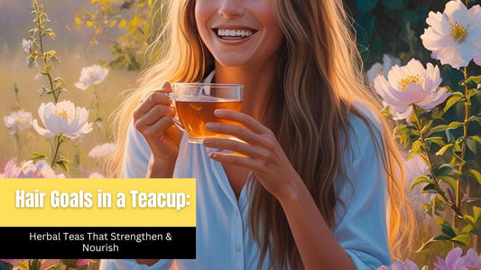Hair Goals in a Teacup: Herbal Teas That Strengthen & Nourish