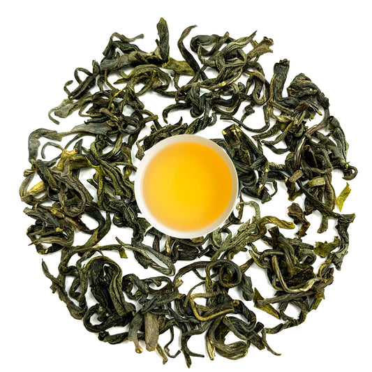 29° Nepal Green Tea Leaves