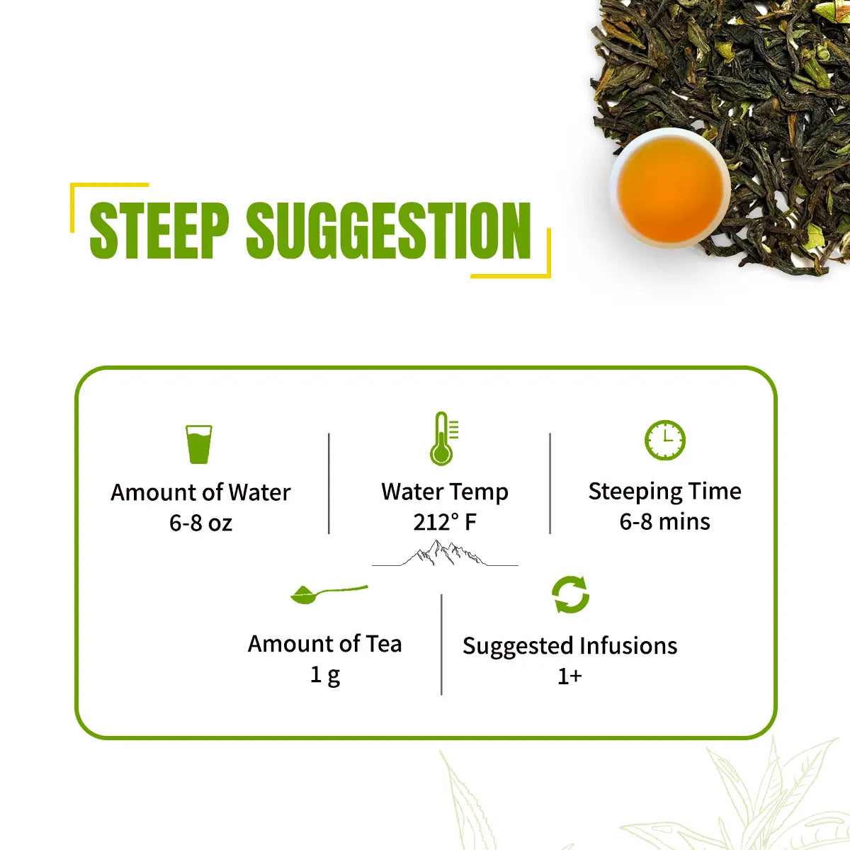 47° Tulsi Chamomile Tranquility Herbal Tea (Holy Basil Tea)