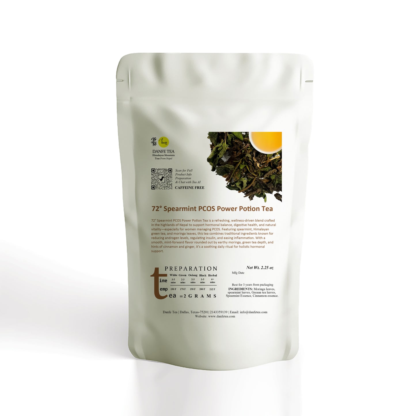 72° Spearmint PCOS Power Potion Tea