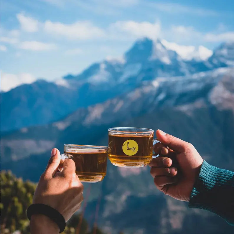 85° Spearmint Lemongrass Herbal Tea (Caffeine Free)