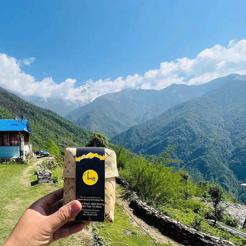 85° Spearmint Lemongrass Herbal Tea (Caffeine Free)