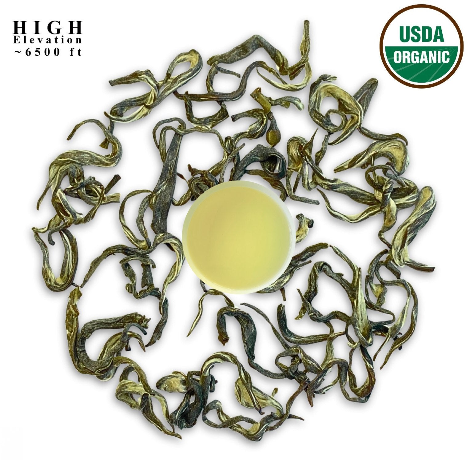 111° Mt. Pumori Special Green Tea – USDA Certified Organic – Danfe Tea
