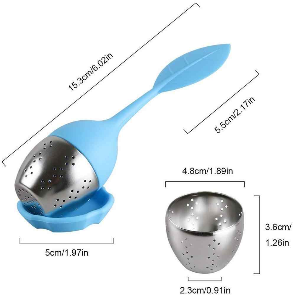 Silicone Handle Tea Infuser - Stylish, Durable, and Perfect for Loose Leaf Tea