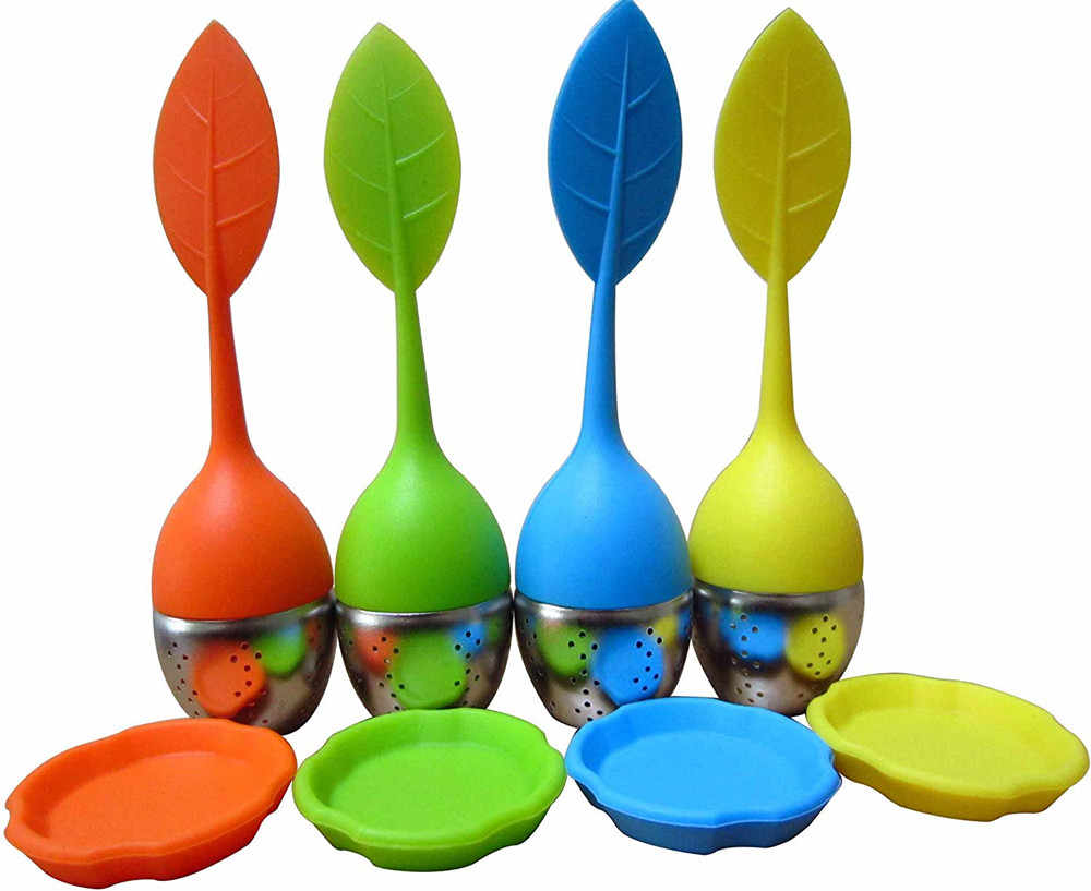 Silicone Handle Tea Infuser - Stylish, Durable, and Perfect for Loose Leaf Tea