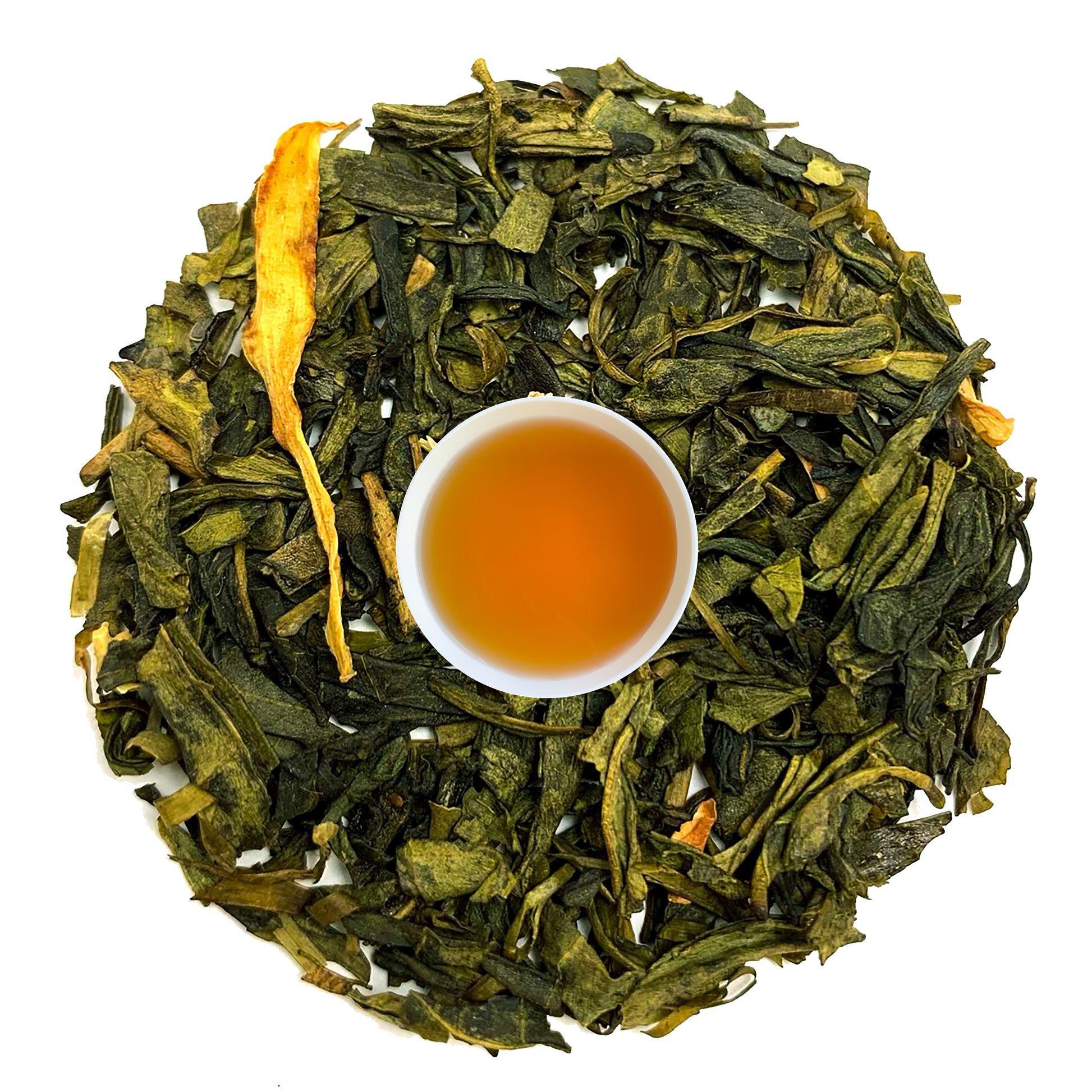 Our Jasmine Green tea is a floral blend of Nepalese green tea and jasmine blossoms. A full-bodied infusion of this green tea produces a beautiful jasmine aroma with fragrant and floral flavor. Steeps up an amazing tea, both hot & iced!