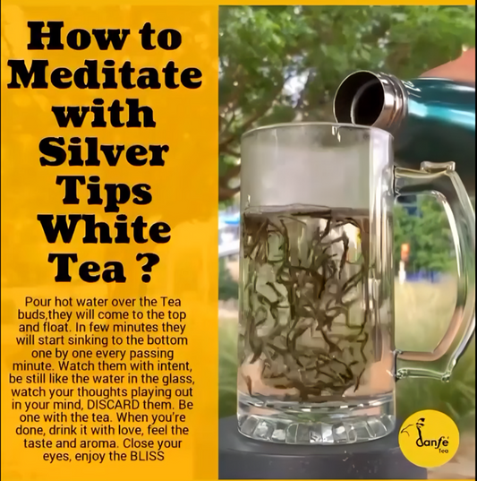 How to meditate with Silver Tips White Tea ?