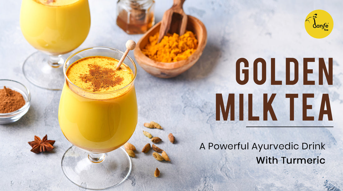 golden milk tea powerful ayurvedic drink with turmeric