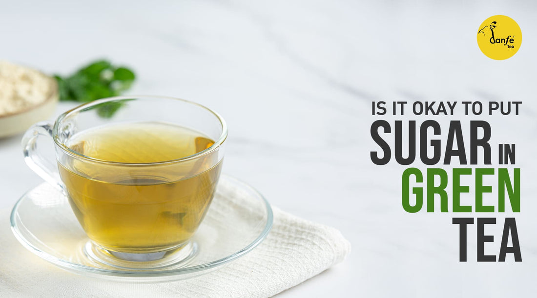 Is it okay to put sugar in green tea