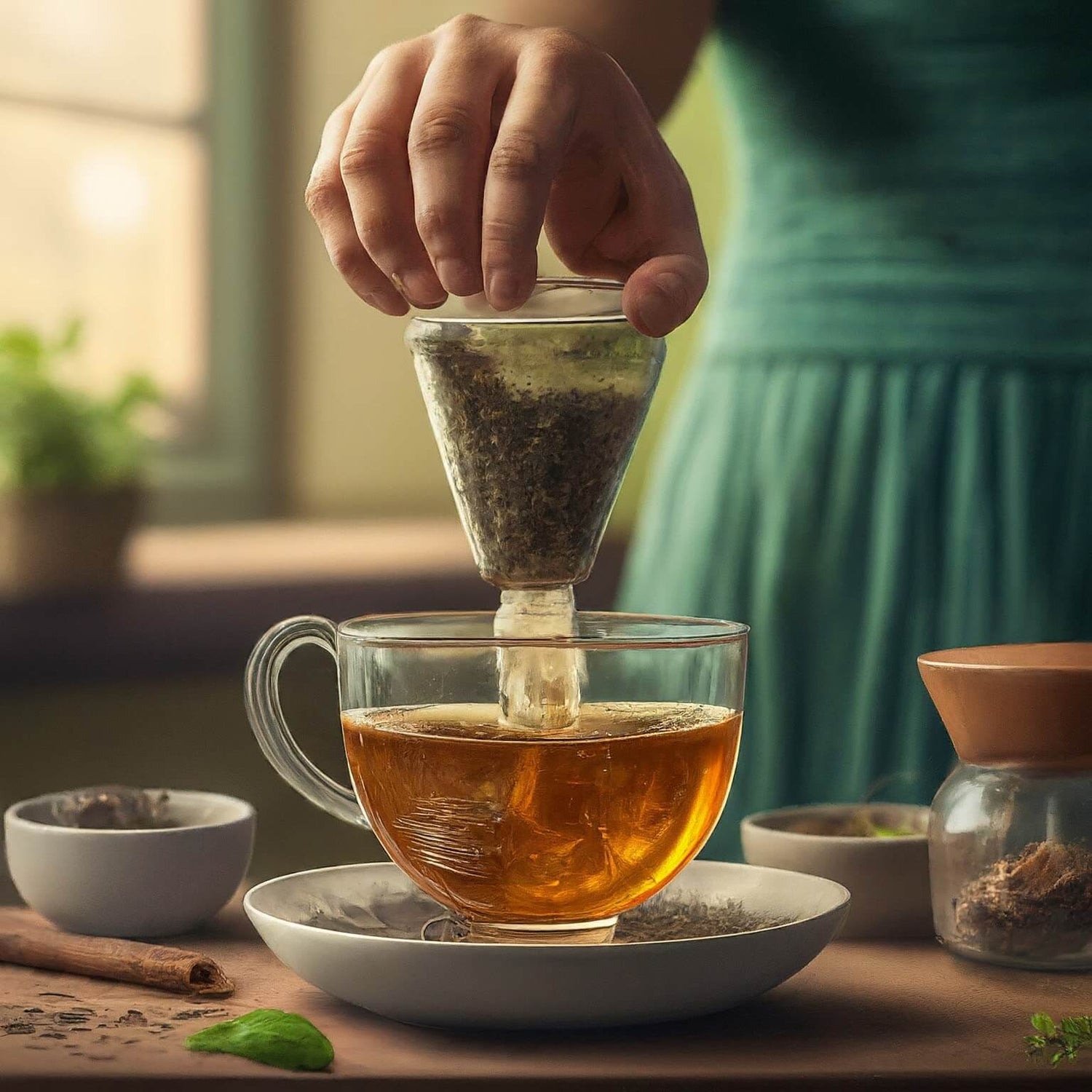 How To Make Tulsi Herbal Tea - Step by Step Recipe – Danfe Tea