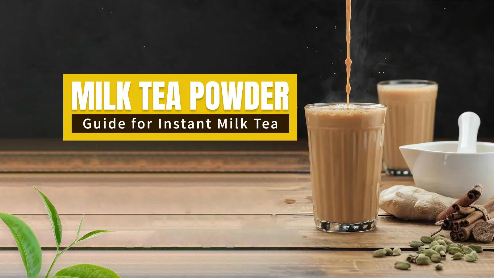 What Is Instant Tea A Guide to Milk Tea Powder for Instant Tea – Danfe Tea