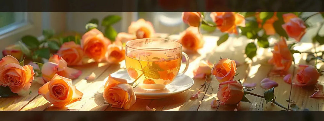 How Rose Black Tea Contributes to Healthy Skin