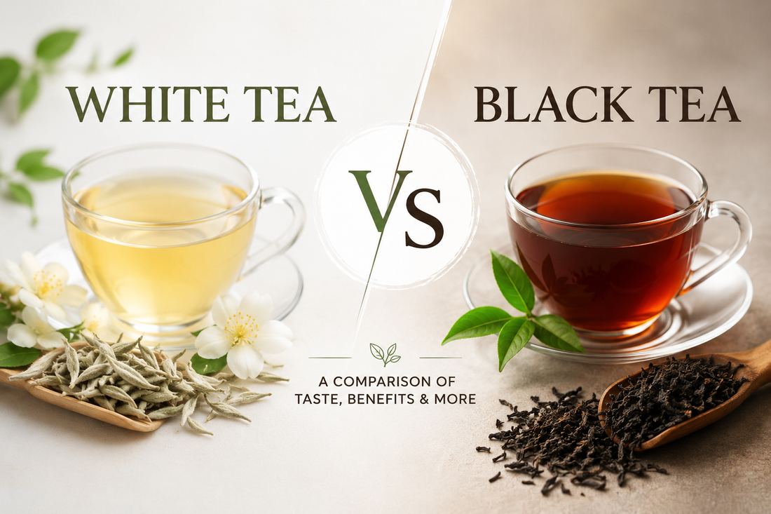 White Tea v/s Black Tea  | A Complete Guide