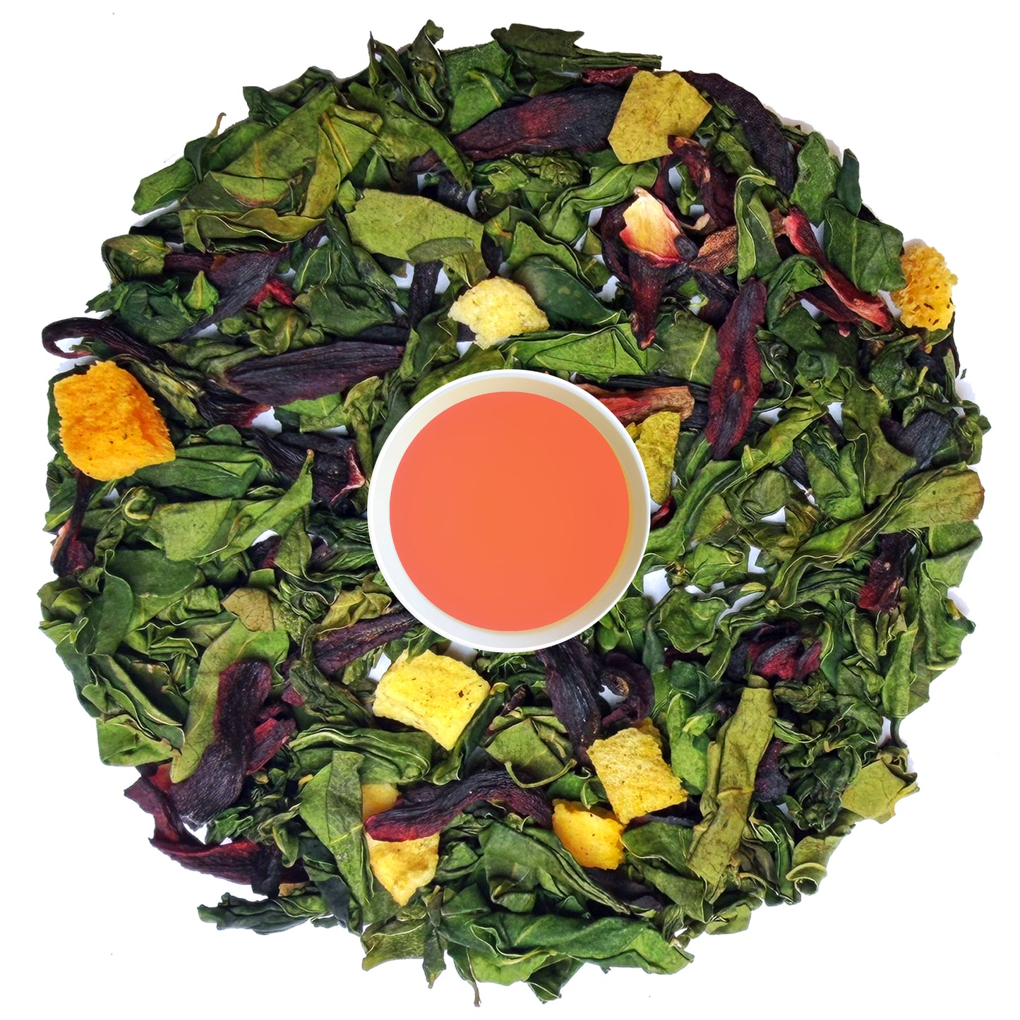 39° Mango Moringa Tea (Caffeine-Free Superfood Herbal Tea)