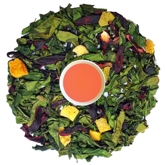 39° Mango Moringa Tea (Caffeine-Free Superfood Herbal Tea)