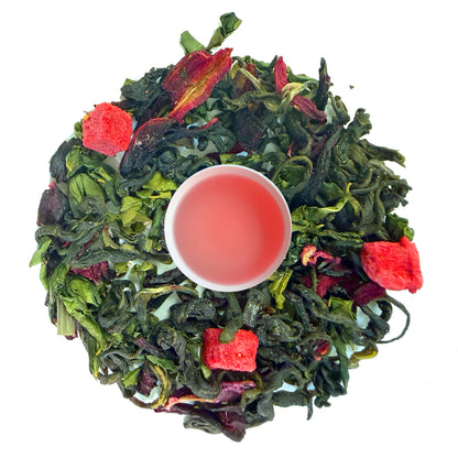 61° Strawberry Green Tea