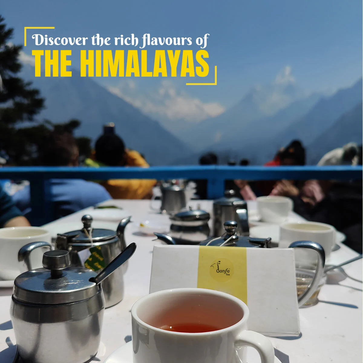 black loose leaf tea from the himalayas