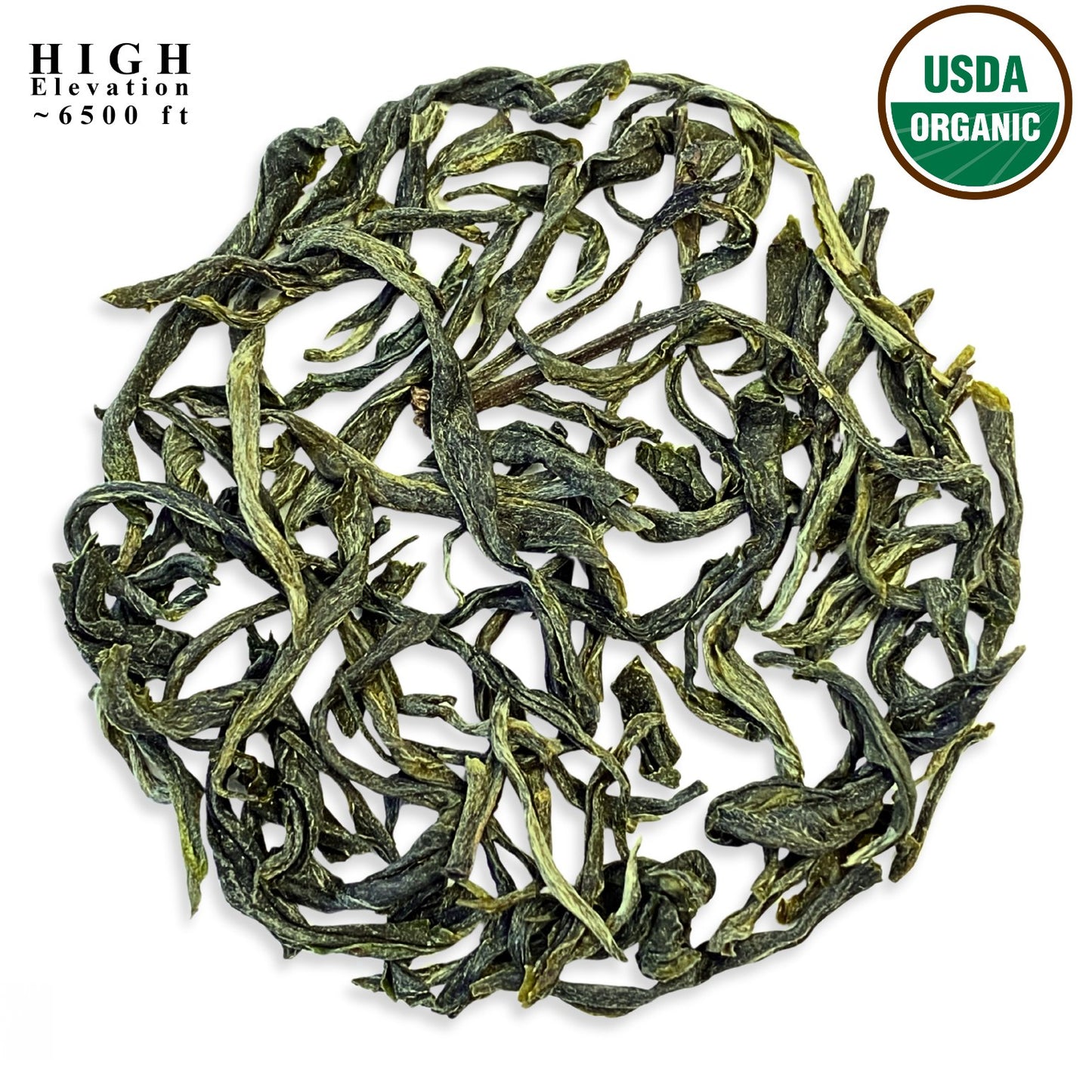 95° Mt. Pumori Emerald Green Tea – USDA Certified Organic