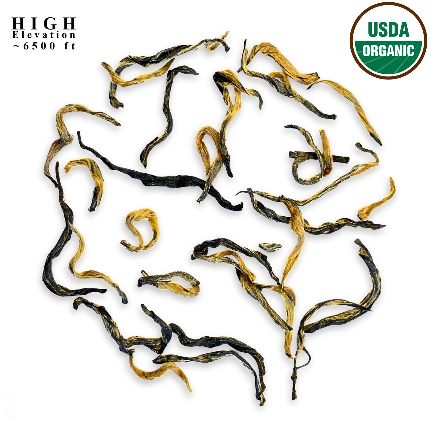 128° Mt. Pumori Golden Tips Tea – USDA Certified Organic