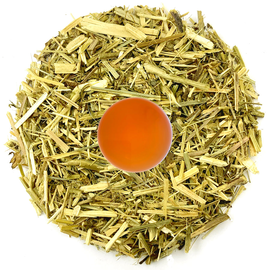 47 degree Tulsi Chamomile Tranquility Herbal Tea, a caffeine free Himalayan blend