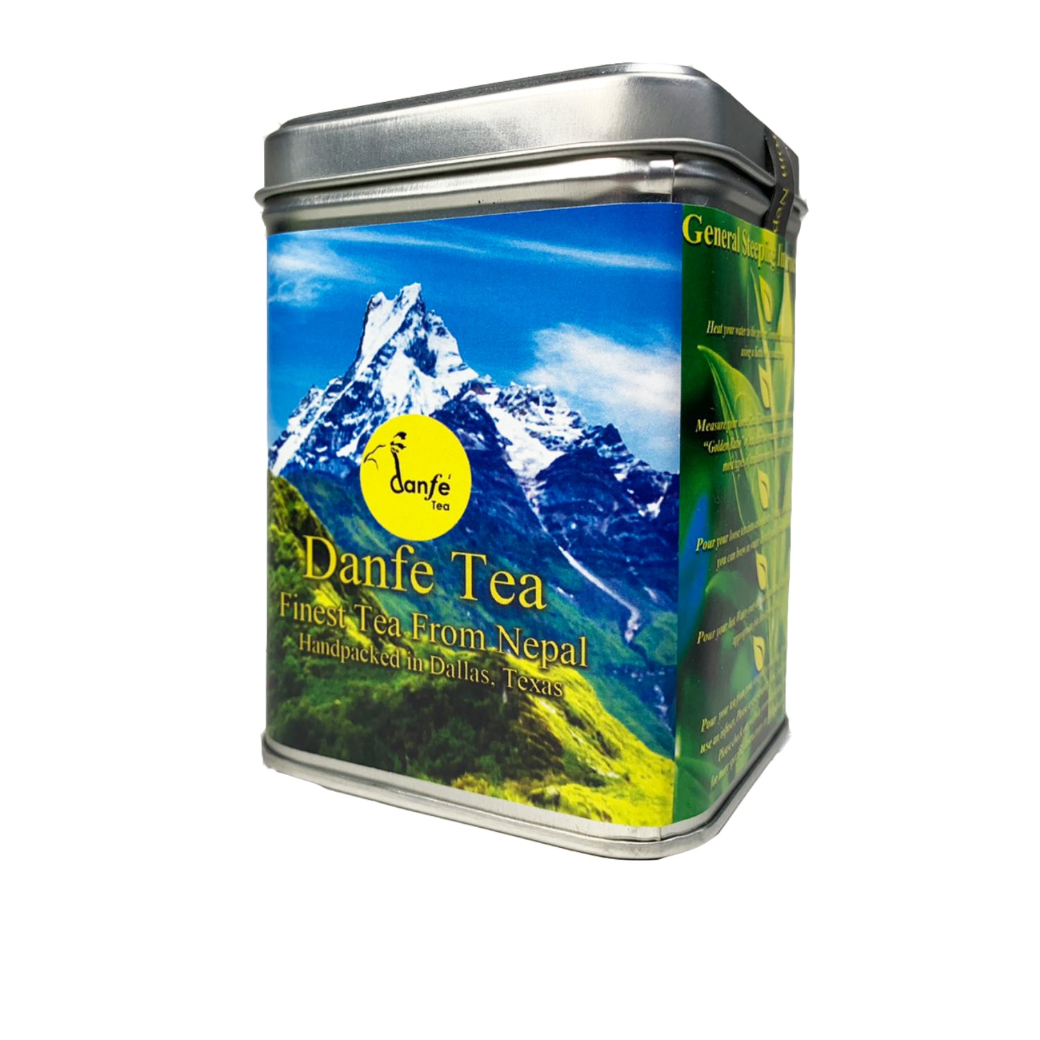 a tin box of danfe tea  ready to ship